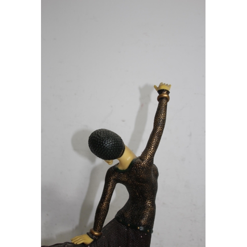 933 - RESIN ART DECO FIGURINE
50CM