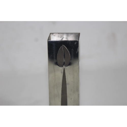 937 - CHARLES RENNIE MACKINTOSH PEWTER TULIP VASE