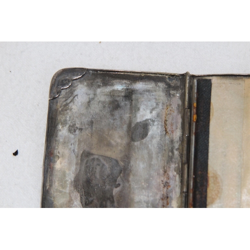 1083 - TESTED SILVER CASED DIARY