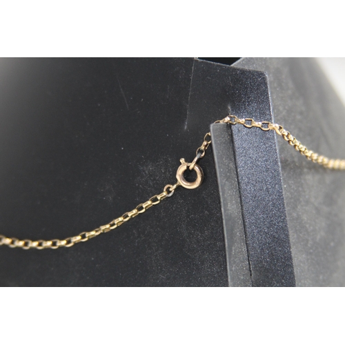 1181 - 9CT GOLD CHAIN - CATCH N OT GOLD - 3.0G