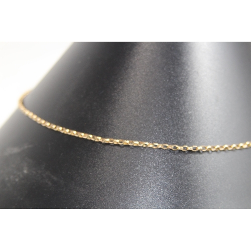 1181 - 9CT GOLD CHAIN - CATCH N OT GOLD - 3.0G