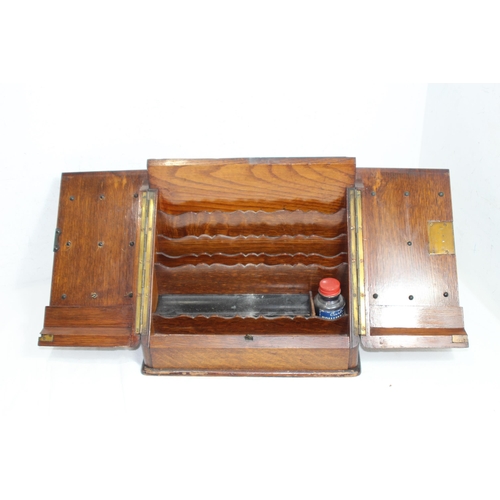 556 - ANTIQUE STATIONARY BOX
30 X 18CM