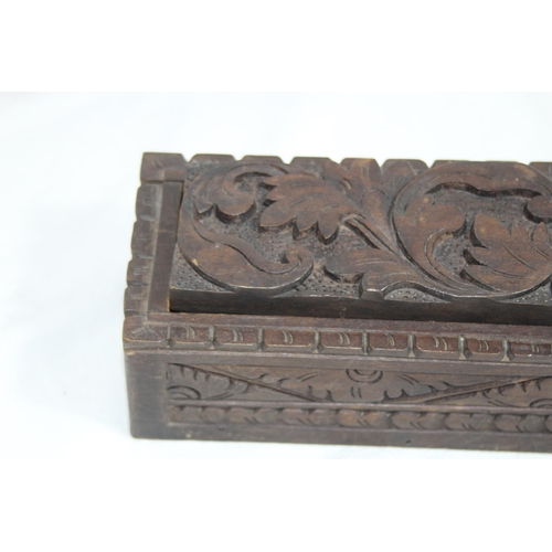 579 - 2 X ORIENTAL BOXES 
25 X 10CM