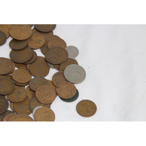 998 - QUANTITY OF VINTAGE BRITISH COINS