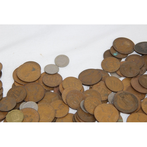 998 - QUANTITY OF VINTAGE BRITISH COINS