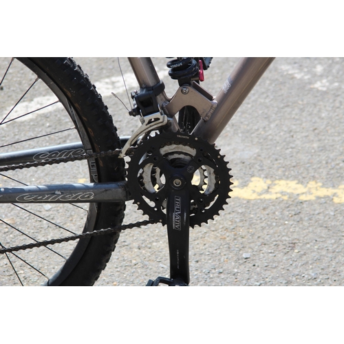 139 - CARRERA MEN'S FULL SUSPENSION MOUNTAIN BIKE