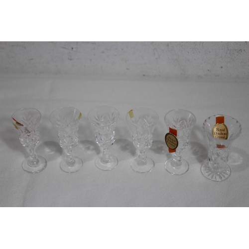 365 - QUANTITY OF ROYAL DOULTON MINIATURE CRYSTAL