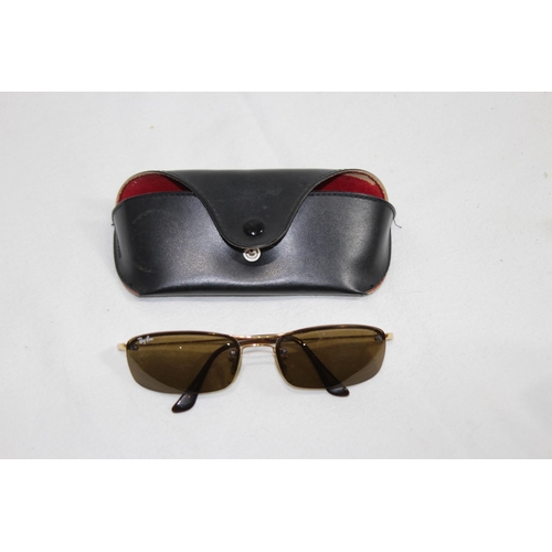 947 - PAIR OF VINTAGE CASED RAY BAN SUNGLASSES