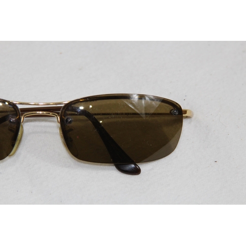 947 - PAIR OF VINTAGE CASED RAY BAN SUNGLASSES