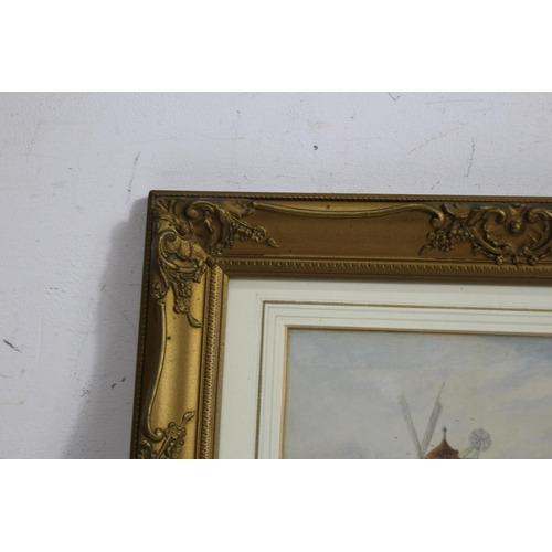 244 - 1920'S GILT FRAMED SKETCH AND ONE OTHER
39 X 34CM