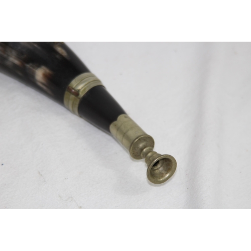 580 - SWISS HUNTING HORN
34CM