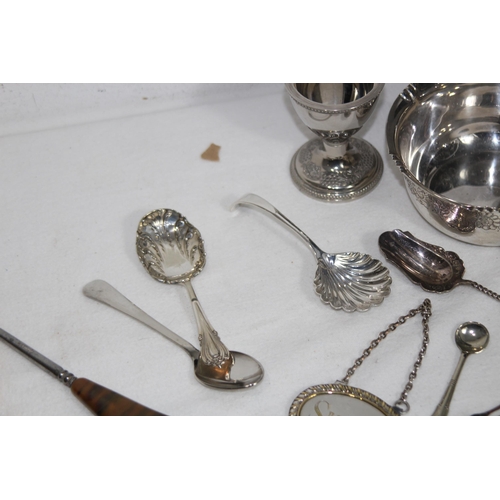 607 - QUANTITY OF SILVER PLATE