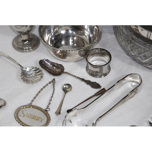 607 - QUANTITY OF SILVER PLATE