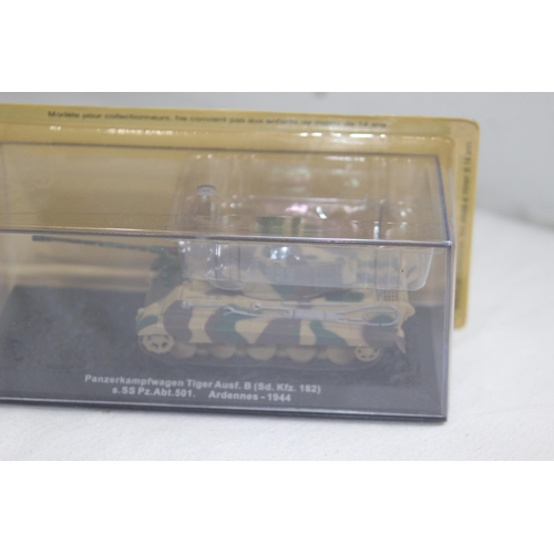 691 - SELECTION OF BOXED MODEL TANKS