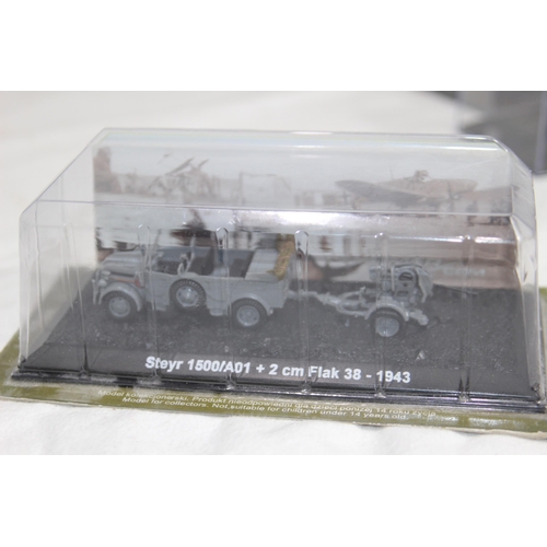 691 - SELECTION OF BOXED MODEL TANKS