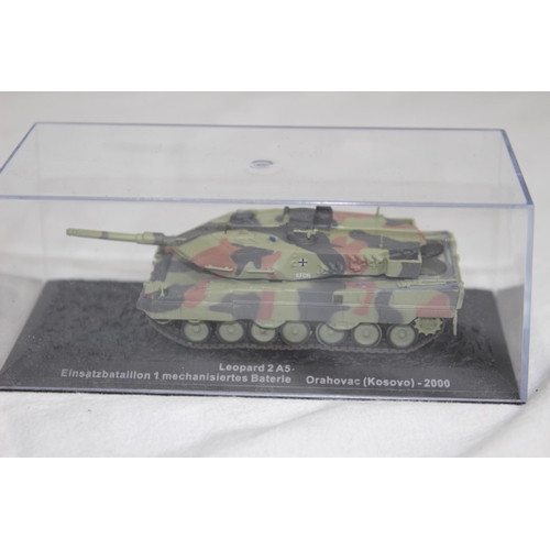 691 - SELECTION OF BOXED MODEL TANKS