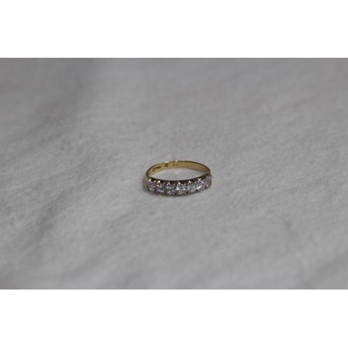 1204 - 9CT GOLD RING - 2.11G - SIZE O