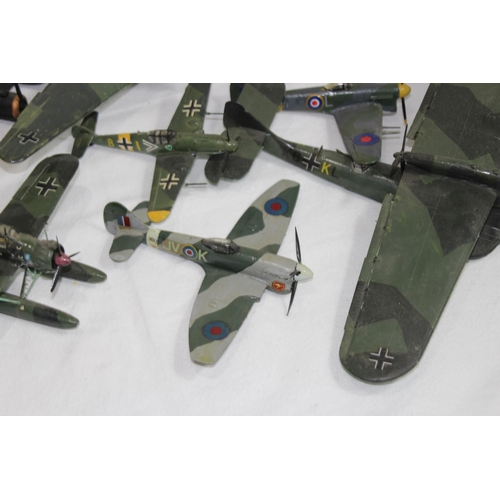 693 - QUANTITY OF AIRFIX MODEL PLANES
43 X 30CM