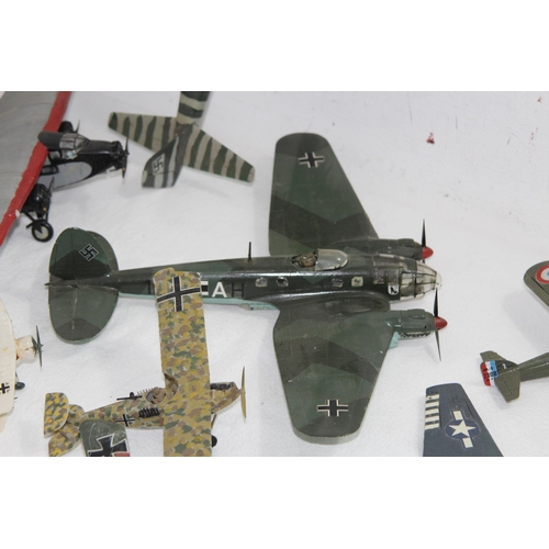 696 - QUANTITY OF AIRFIX MODEL PLANES
21 X 33CM