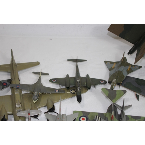 697 - QUANTITY OF AIRFIX MODEL PLANES
78 X 65CM