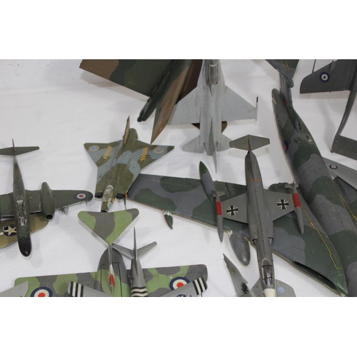 697 - QUANTITY OF AIRFIX MODEL PLANES
78 X 65CM