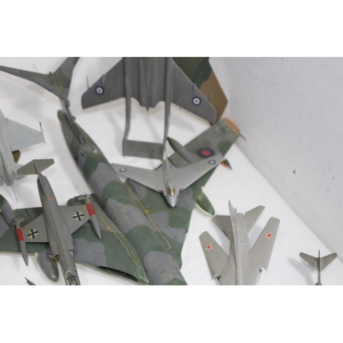 697 - QUANTITY OF AIRFIX MODEL PLANES
78 X 65CM