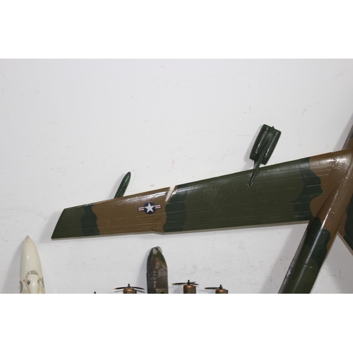 697 - QUANTITY OF AIRFIX MODEL PLANES
78 X 65CM