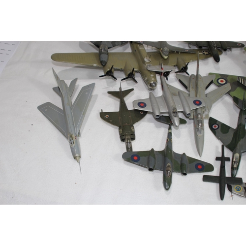 697 - QUANTITY OF AIRFIX MODEL PLANES
78 X 65CM