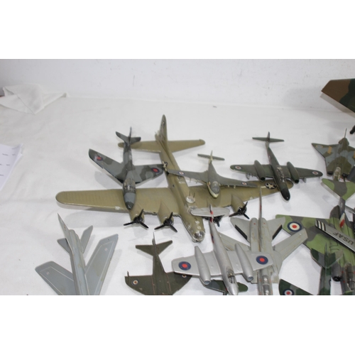 697 - QUANTITY OF AIRFIX MODEL PLANES
78 X 65CM