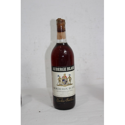 729 - 8 X BOTTLES OF VINTAGE AUBERGE BLANC - BORDEAUX BLANC WINE - A/F