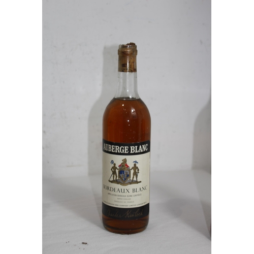 729 - 8 X BOTTLES OF VINTAGE AUBERGE BLANC - BORDEAUX BLANC WINE - A/F