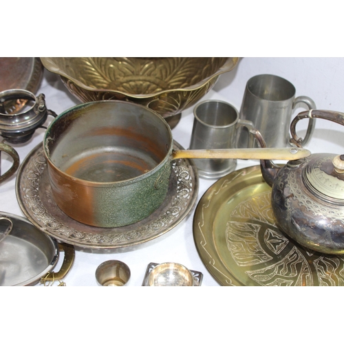 616 - QUANTITY OF METALWARE