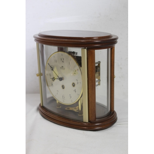 626 - VINTAGE SEWILLS IMPERIAL BRACKET CLOCK AND PAPERWORK
27 X 25 X 18CM