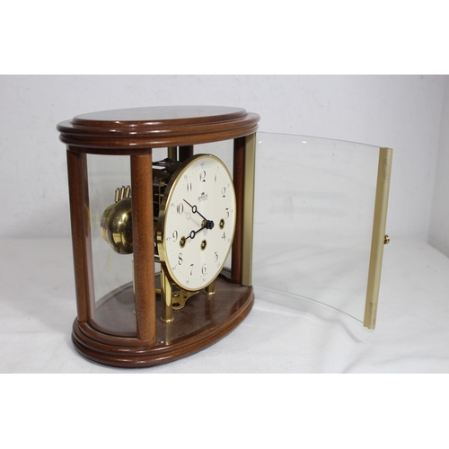 626 - VINTAGE SEWILLS IMPERIAL BRACKET CLOCK AND PAPERWORK
27 X 25 X 18CM