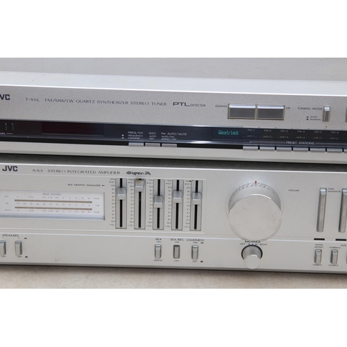 796 - JVC T-X6L STEREO TUNER AND A-K4 AMP