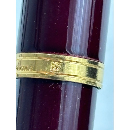 1191 - 18CT GOLD NIBBED CASED WATERMAN OF PARIS FOUNTAIN PEN