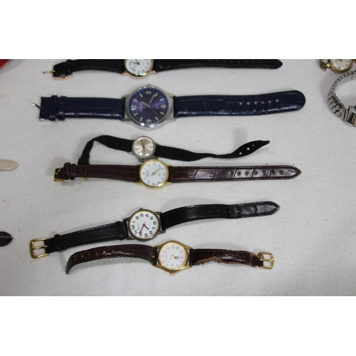 964 - LARGE QUANTITY OF WATCHES