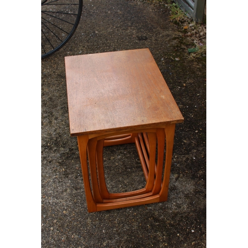 12 - REMPLOY ELM TEA TROLLEY AND NEST OF TABLES
75 X 45 X 71CM