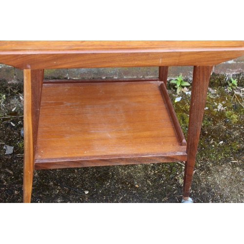 12 - REMPLOY ELM TEA TROLLEY AND NEST OF TABLES
75 X 45 X 71CM