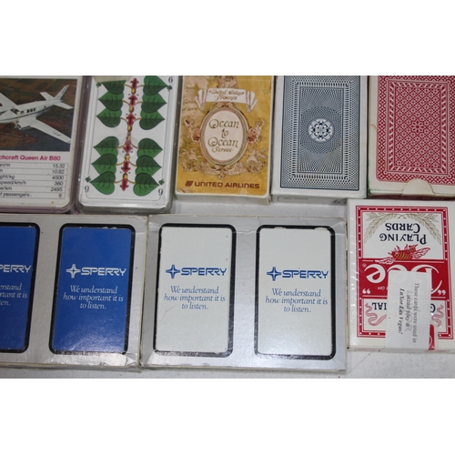 704 - LARGE QUANTITY OF PLAYING CARDS AND OTHER GAMES