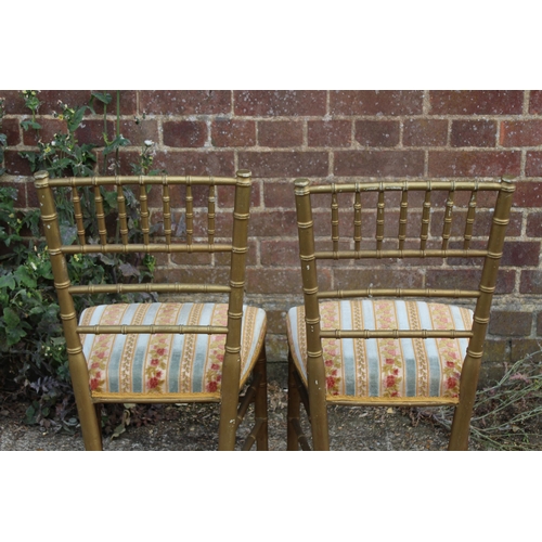 85 - PAIR OF VINTAGE BEDROOM CHAIRS 
37 X 40 X 85CM