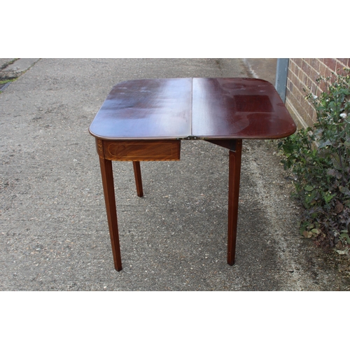 88 - ANTIQUE FOLDING TEA TABLE 
88 X 75 X 91CM