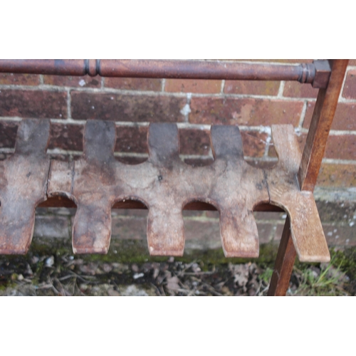 89 - VINTAGE BOOT AND HAT RACK - A/F 
100 X 31 X 68CM