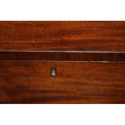 94 - VICTORIAN MAHOGANY CHEST OF DRAWERS 
110 X 50 X 110CM