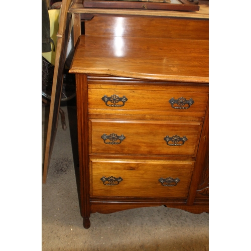 97 - VINTAGE 1920'S SIDEBOARD 
136 X 54 X 108CM