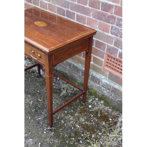 98 - ANTIQUE EDWARDIAN WRITING DESK
60 X 70 X 72CM