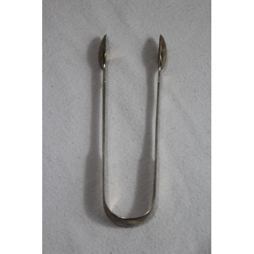 1139 - SILVER SUGAR TONGS - 54G - LONDON 1819 - SOLOMON HOUGHAM SOLOMON ROYES AND JOHN DIX