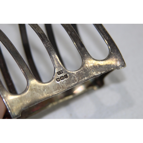 1145 - SILVER TOAST RACK - 53.5G - SHEFFIELD 1936 - EMILE VINER