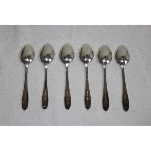 1150 - 6 SILVER COFFEE SPOONS - 46G - BIRMINGHAM 1952 - DEAKIN AND FRANCIS