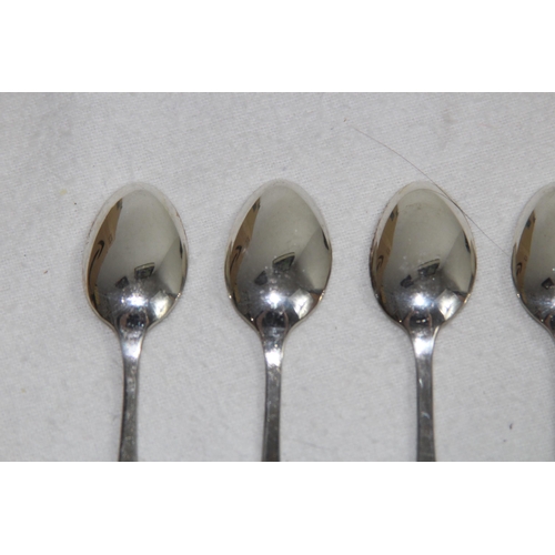 1150 - 6 SILVER COFFEE SPOONS - 46G - BIRMINGHAM 1952 - DEAKIN AND FRANCIS